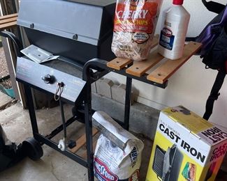 BBQ grills! Both gas & charcoal