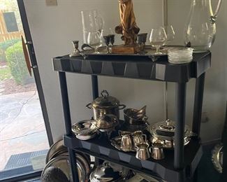 Vintage Silver plate serving pieces