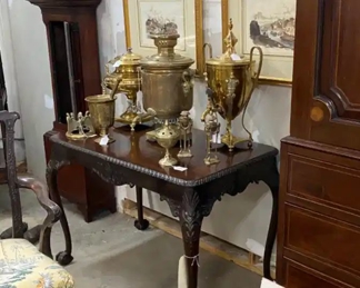 The estate of Charlie Crisp.  Charlie enjoyed collecting many different things from furniture to Porcelains and there is something for everyone here.  