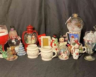 Christmas Decor Lot 