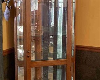 Corner Curio Cabinet 