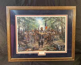 John Paul Strain Print The Road To Front Royal, Va