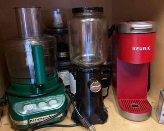 Kitchen Appliances KitchenAid, Keurig, Coffee Grinders 