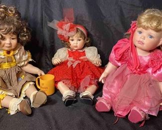 Marie Osmond got Chocolate Milk  Porcelain Doll And More 