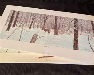 Marvin Hill Local Artist Original Prints Large Lot The Hollow 