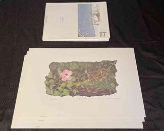 Marvin Hill Local Artist Vintage Original Prints And Postcards Morning Glory 