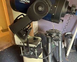 MEADE LX200 Telescope MEADE Series 5000 Enhanced Diagoy With Orion 80mm Guide Scope And 