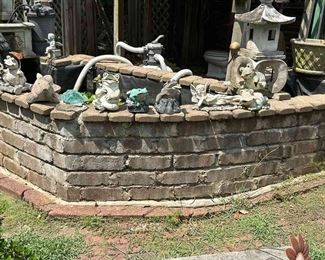 Outdoor Garden Friends Lot Garden Decor 