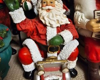 Vintage Possible Dream 1997 Santa in a Car