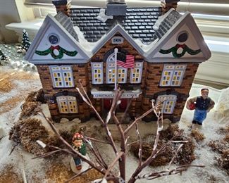 Department 56 Christmas Lake High School - Snow Village