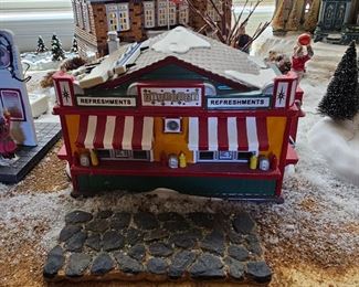 Dept 56 Stardust Refreshment Stand The Original Snow Village #56.55065