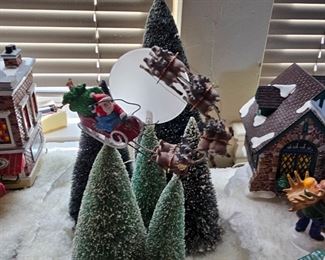 Department 56 Snow Village Santa By the Light of the Moon #5652984