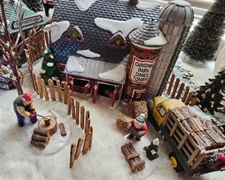 The Oringinal Snow Village Christmas Barn Dance 1997 Dept 56