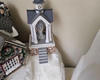 Department 56 Snow Village Holy Spirit Baptistery Music Box #56.55022