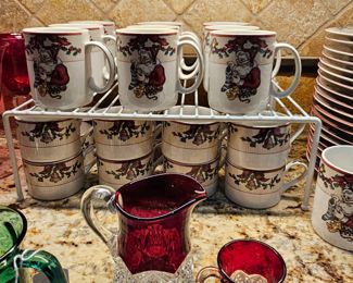 Antique Ruby Flash Glass