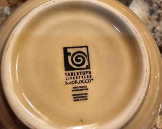 Tabletop Lifestyles Morocco Dishes