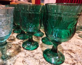 Mikasa Tender Green Goblets