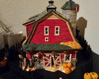 Department 56 Snow Village Halloween Haunted Barn