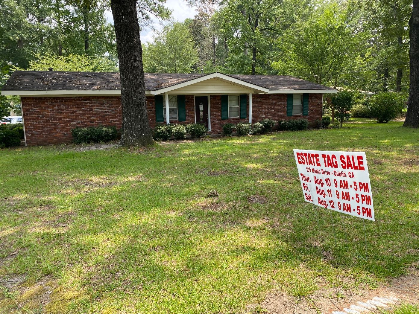 Home Of Nell Usrery In Dublin GA Starts On 8 10 2023