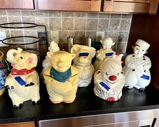 Vintage Cookie Jars $18-30