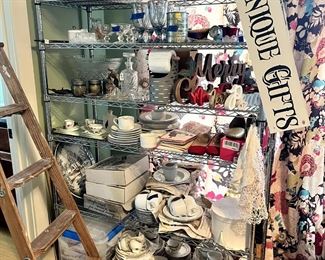 dishes, china, new Christmas decor, vintage snack plates