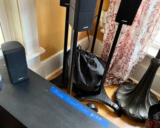 Black speaker set Bois $150