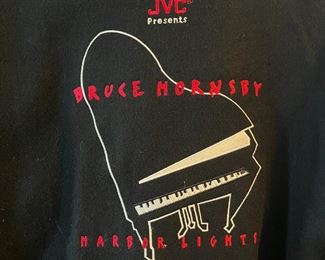 Bruce Hornsby tour jacket from Harbor Lights in 1993, Leather and wool size XL in perfect condition $80