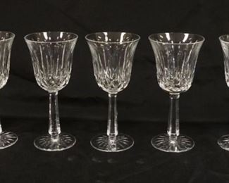 1088	WATERFORD CRYSTAL STEMWARE GROUP OF 9-7 3/4 IN
