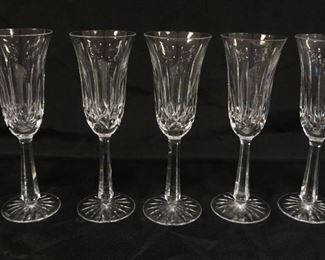 1089	WATERFORD CRYSTAL STEMWARE GROUP OF 7-8 1/2 IN
