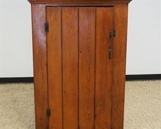 1093	PINE ONE DOOR CUPBOARD, APPROXIMATELY 38 IN X 20 IN X 54 IN HIGH
