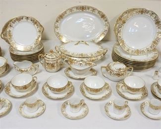 1181	NORITAKE *CHRISTMAS BALL* DINNERWARE SET, 79 PIECECS
