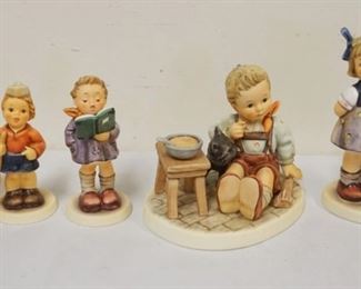 1186	LOT OF 7 HUMMEL FIGURES, LARGEST APPROXIMATELY 5 1/2 IN
