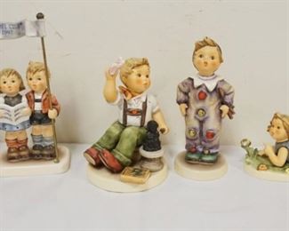 1204	GOEBEL/HUMMEL GROUP OF 7 FIGURINES, TALLEST APPROXIMATELY 7 IN HIGH
