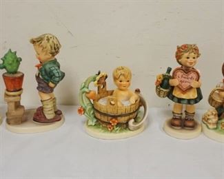 1205	GOEBEL/HUMMEL GROUP OF 7 FIGURINES, TALLEST APPROXIMATELY 7 IN HIGH
