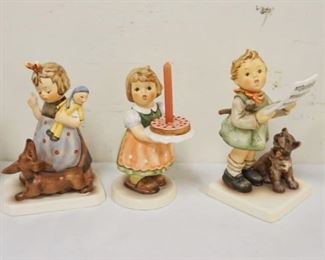 1208	GOEBEL/HUMMEL GROUP OF 7 FIGURINES, TALLEST APPROXIMATELY 8 IN HIGH
