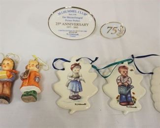 1213	GOEBEL/HUMMEL CHRISTMAS ORNAMENTS & PLAQUES
