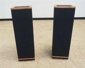 1245	VANDERSTEEN SPEAKERS MODEL 1B, VERY CLEAN & WORKING FROM ORIGINAL OWNER W/MANUALS & SPIKE BASES, 38-22 KHZ, 90 DB, 20-100 WATTS

