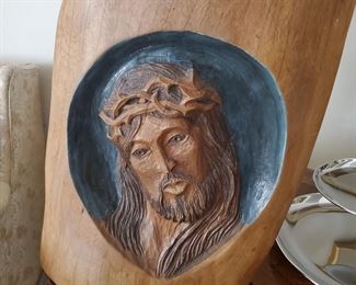 Hand carved by artist out of Black Walnut. One of a Kind!
Federico Armijo