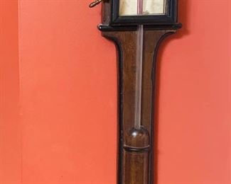 Antique  “Mercury Stick Barometer"  --Rare