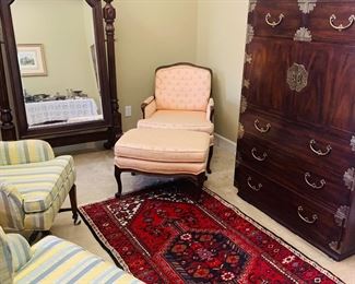 Henredon chest. Yellow chairs have been removed