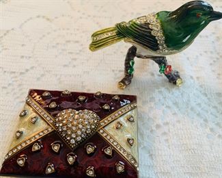 enameled small boxes--so cute!