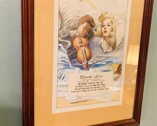 original illustration 1930's illustration by Perry Russ