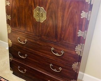 Pan Asian Collection --chinoiserie Henredon chest of drawers