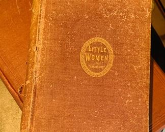 1869 very very early edition of Louisa May Alcott’s LITTLE WOMEN