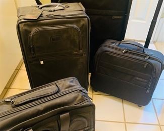 Briggs and Riley plus Tumi fine luggage