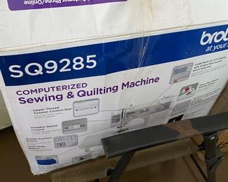 Brother computerized sewing and quilting machine