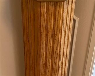 Bishop hand crafted wooden stand