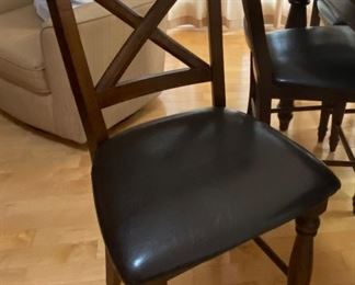 One of the chairs to be with large dining table