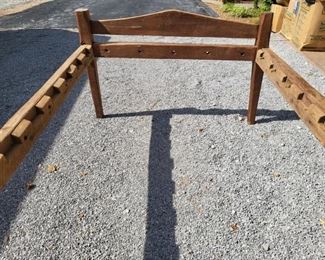 Antique rope bed