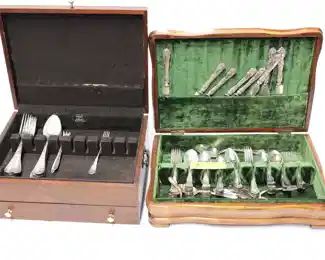 71: Boxes of Flatware Sets